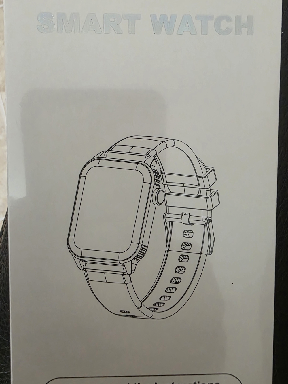 Smart Watch - White Fitness Tracker